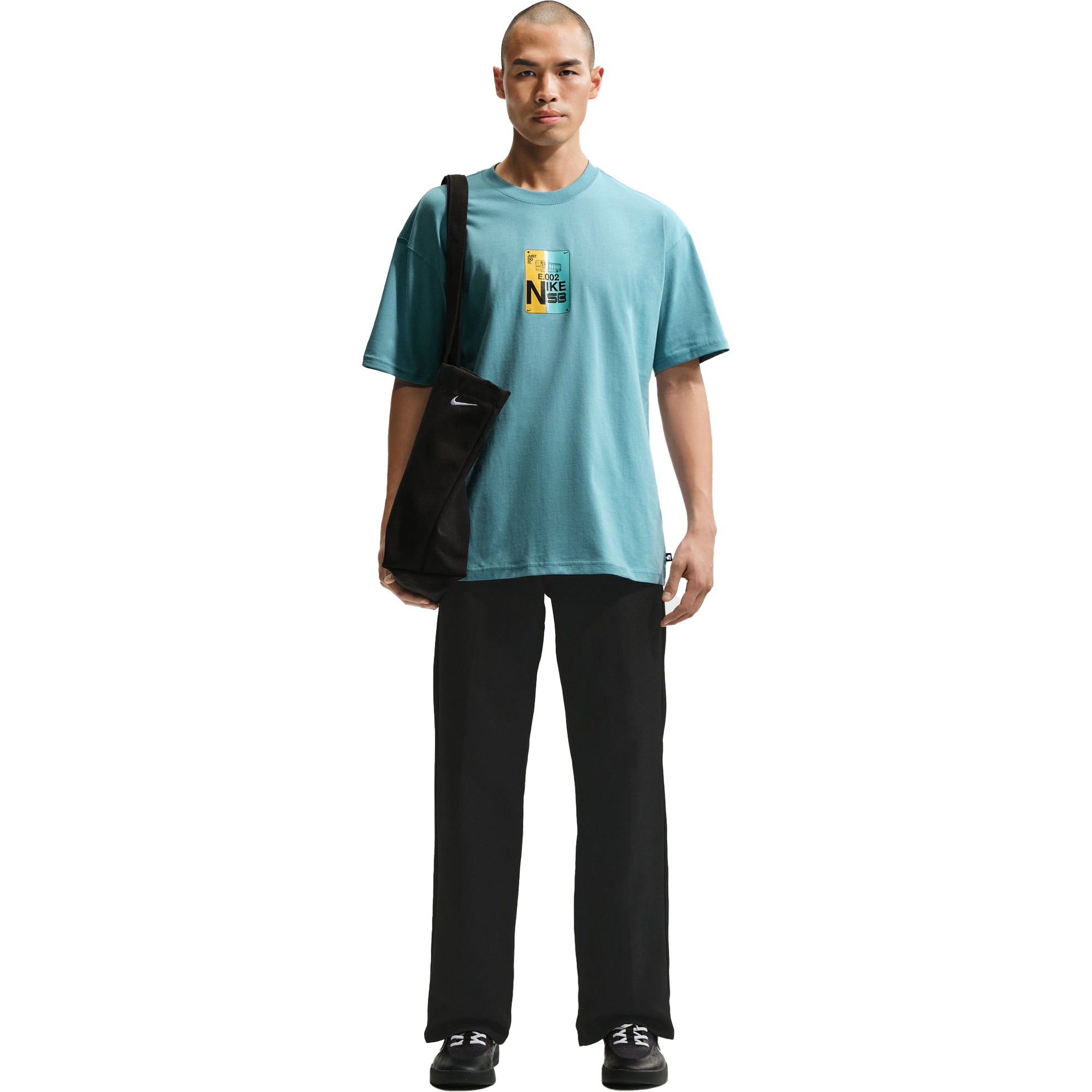 Nike SB Bus Pass Skate T-Shirt Denim Turquoise