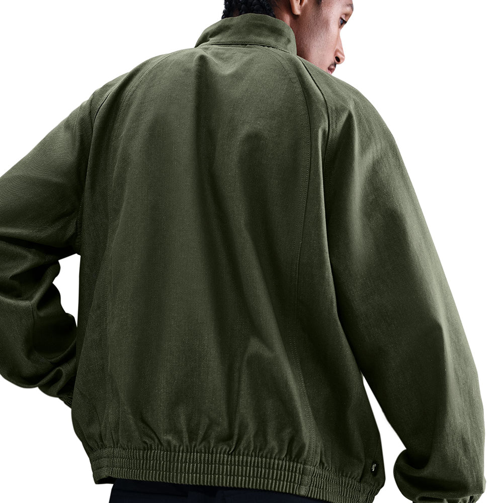 Nike SB Denim Full-Zip Track Jacket Medium Olive/White