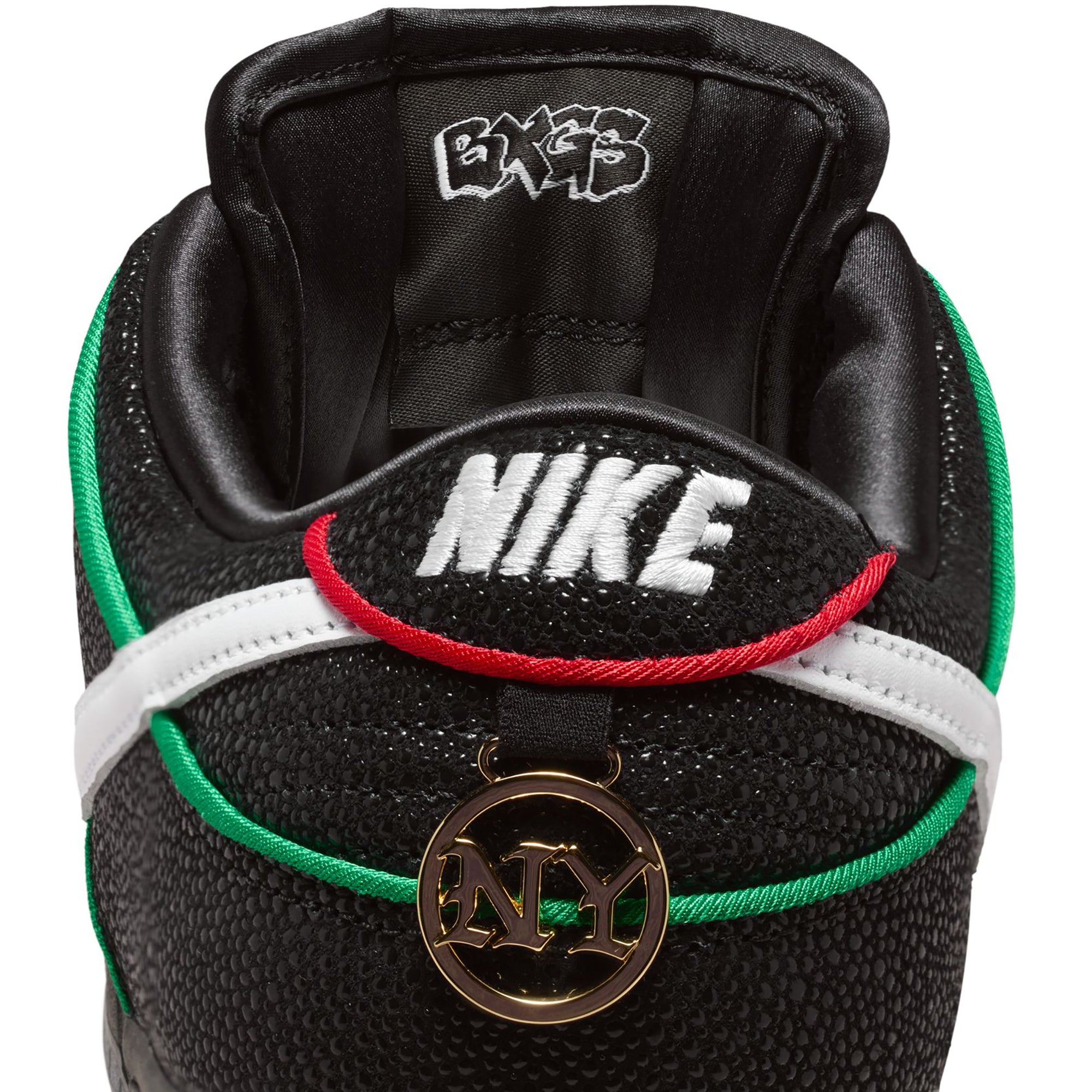 Nike SB Dunk Low Pro Shoes Black/White-Challenge Red-Total Orange