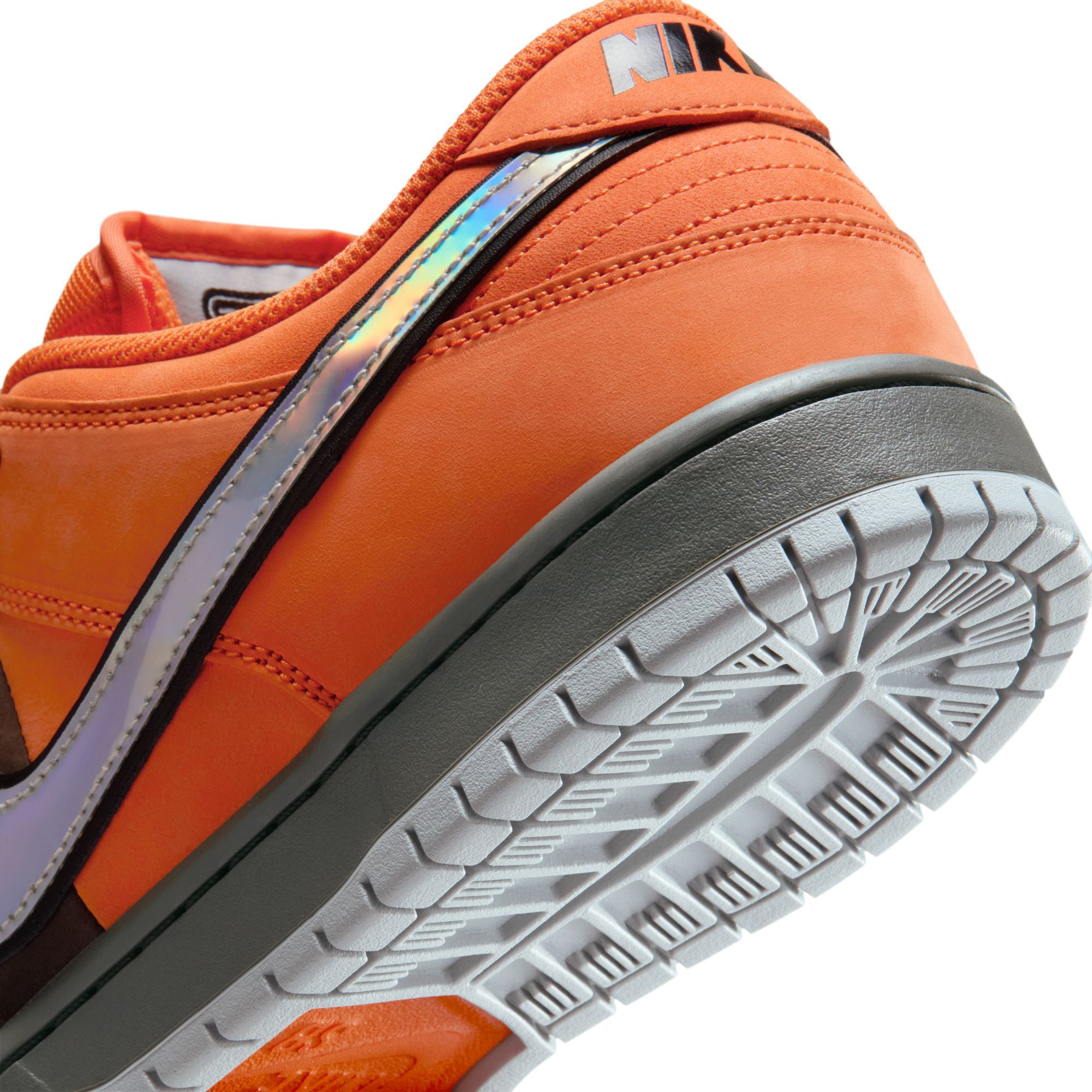 Nike SB Dunk Low Pro "Fast Pass" Shoes Safety Orange/Wolf Grey-Baroque Brown