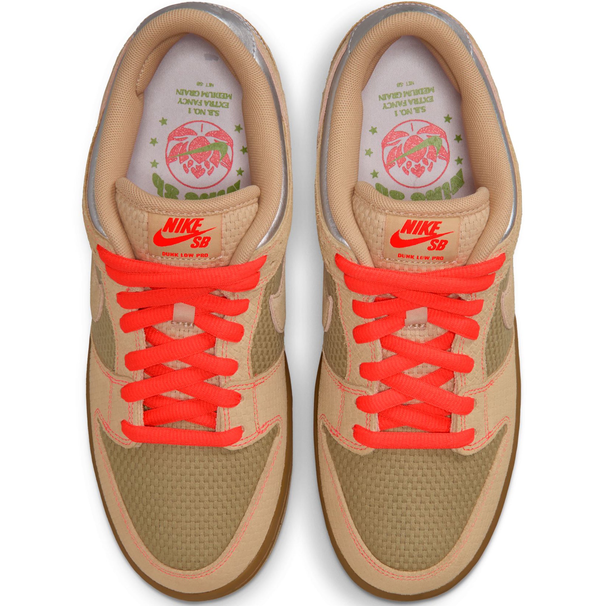 Nike SB Dunk Low Pro "Som Tum" Shoes Canvas/Vachetta Tan-Parachute Beige