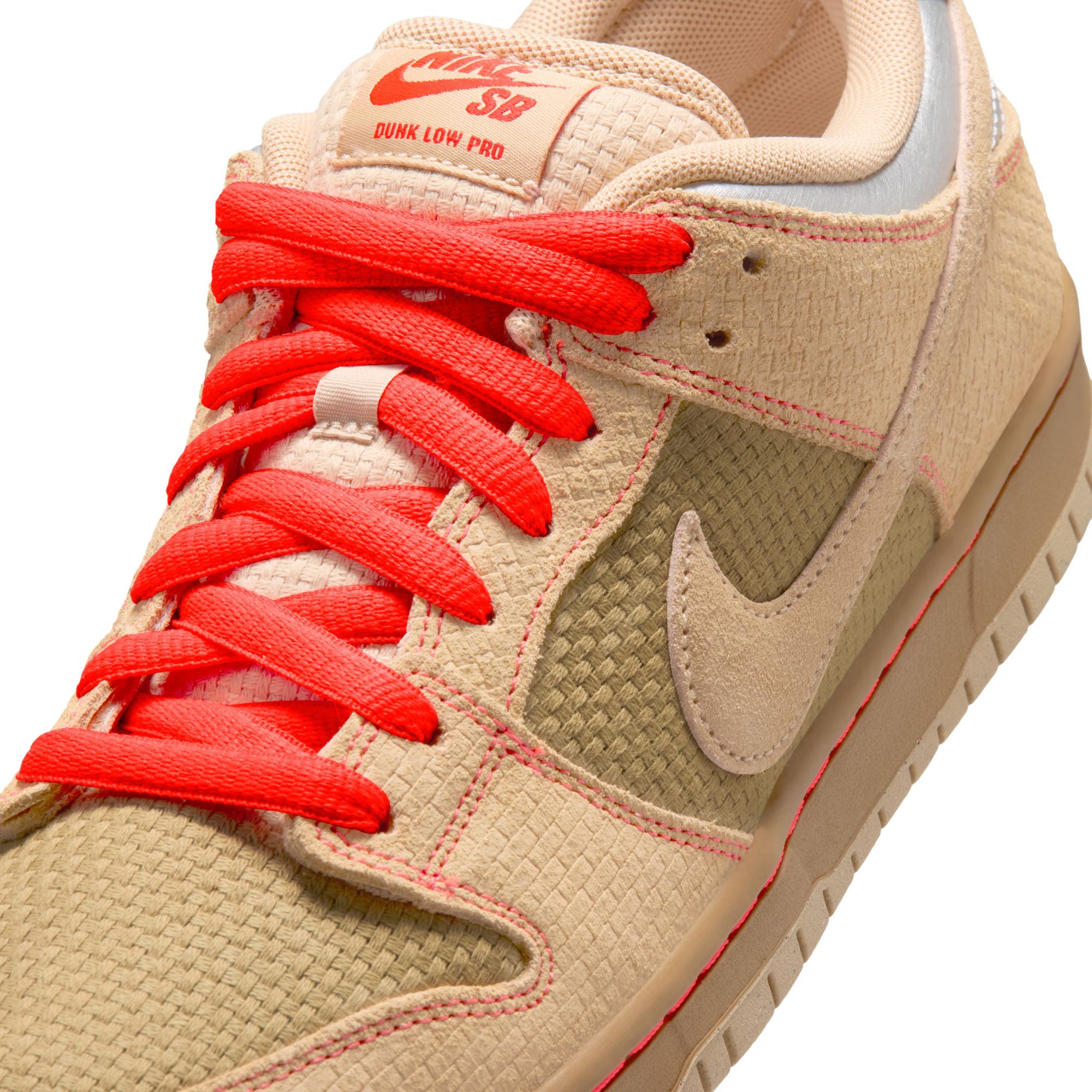 Nike SB Dunk Low Pro "Som Tum" Shoes Canvas/Vachetta Tan-Parachute Beige