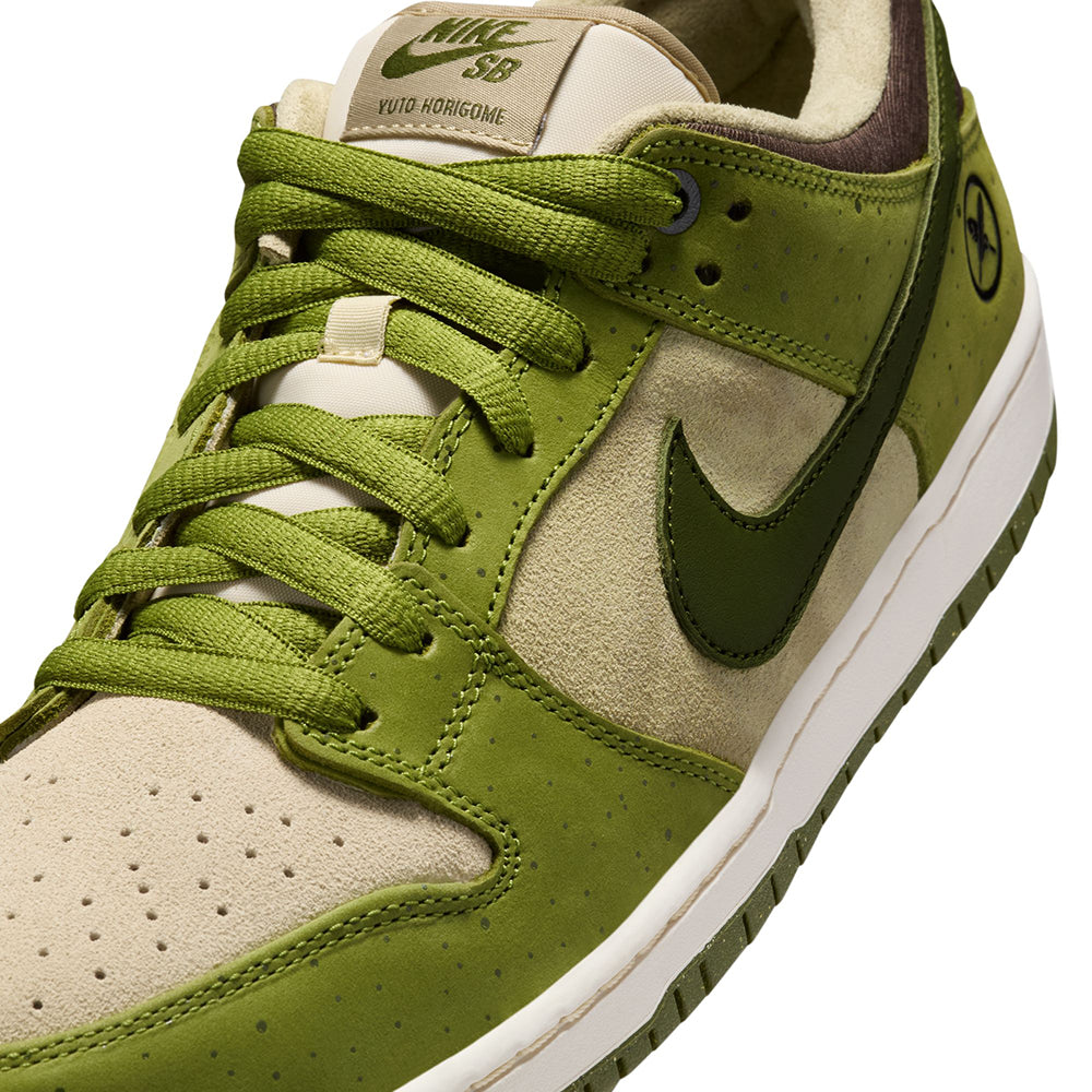 Nike SB Dunk Low Pro x Yuto Horigome Matcha Shoes Asparagus/Legion Green-Light Khaki