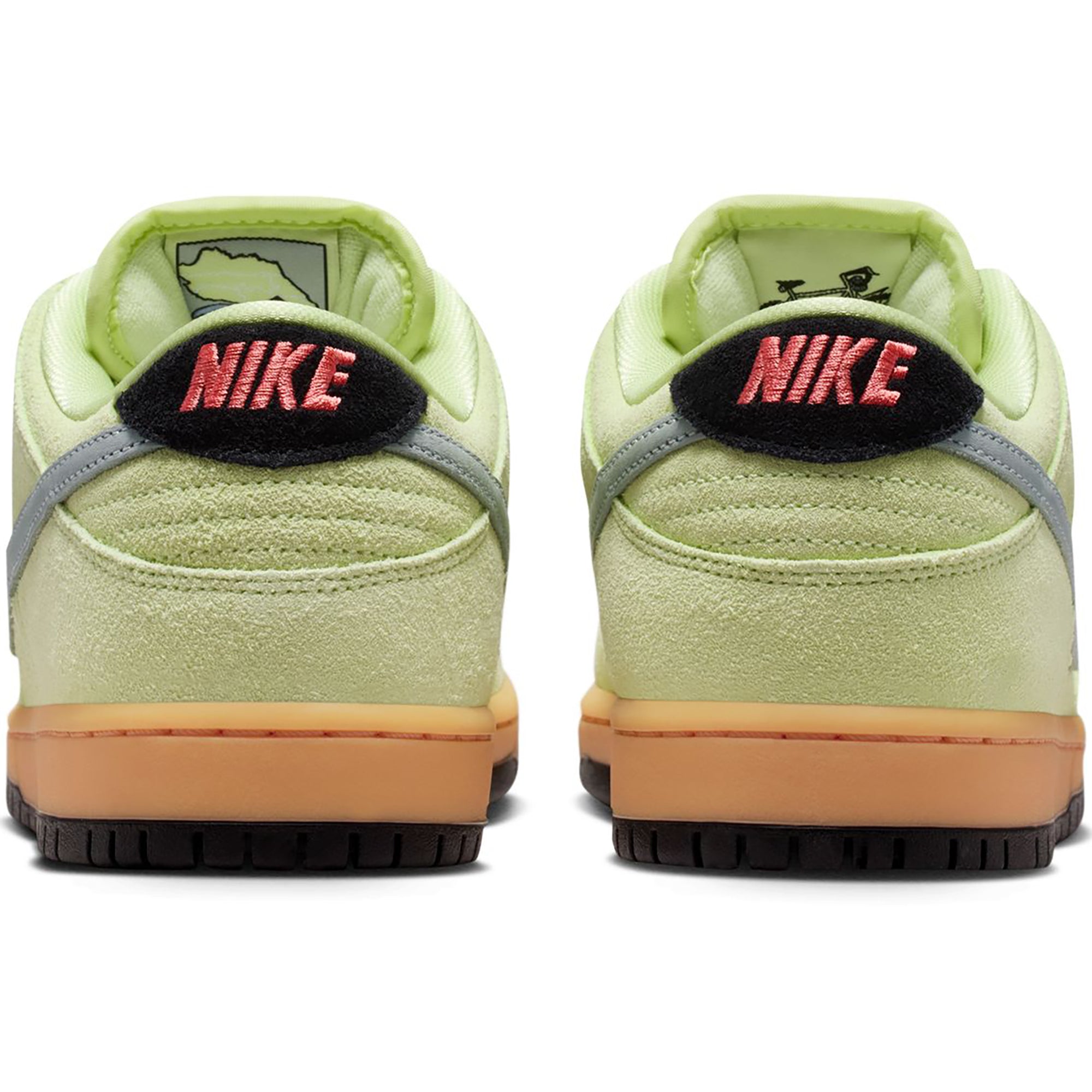 Nike SB Dunk Low "Verdugo Mountain" Shoes Light Liquid Lime/Wolf Grey-Black