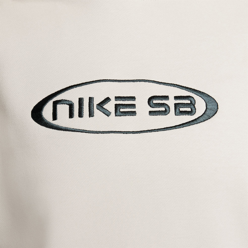 Nike SB HBR Fleece Pullover Hoodie Light Bone/Deep Jungle