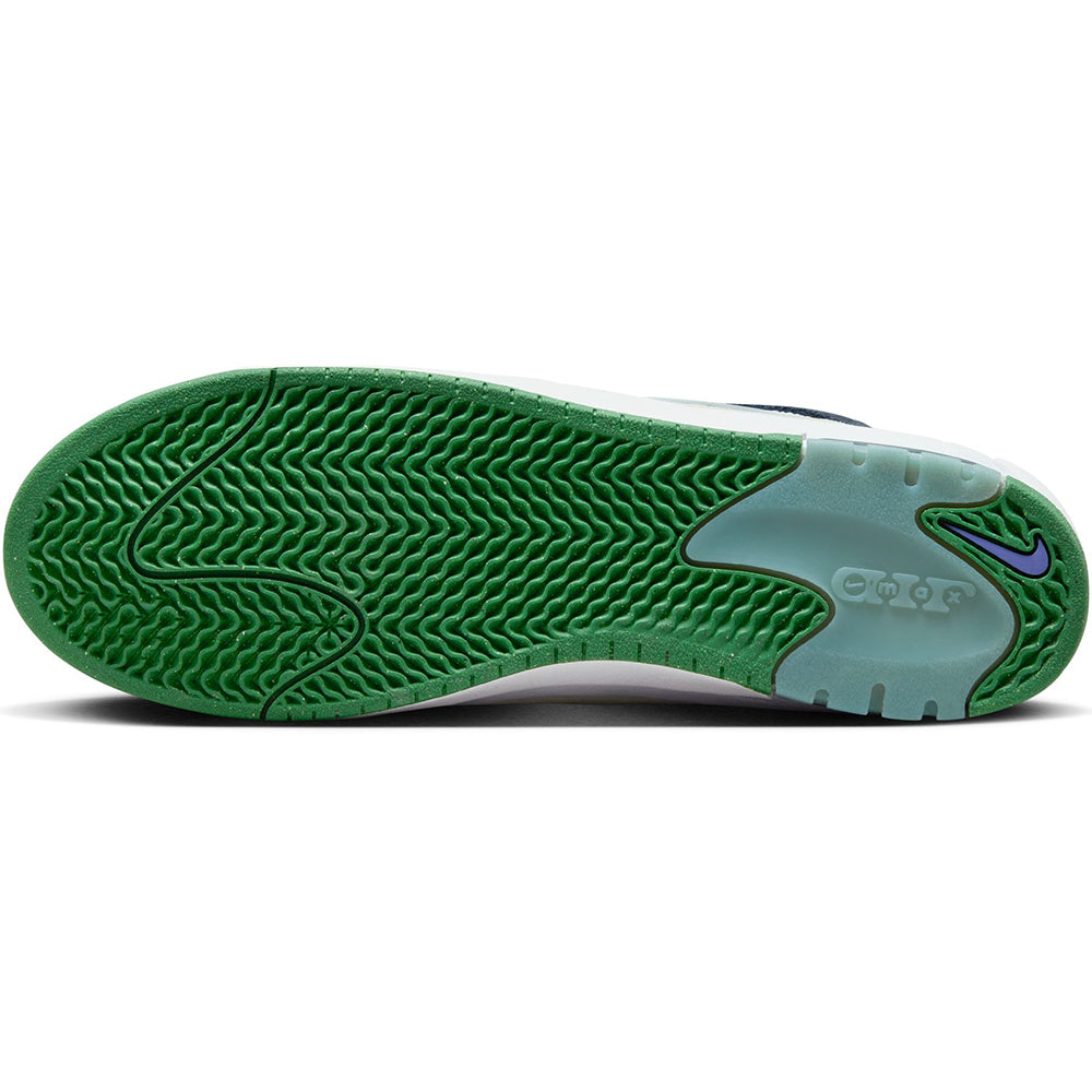 Nike SB Air Max Ishod Wair 2 Shoes White/Persian Violet-Obsidian-Pine Green