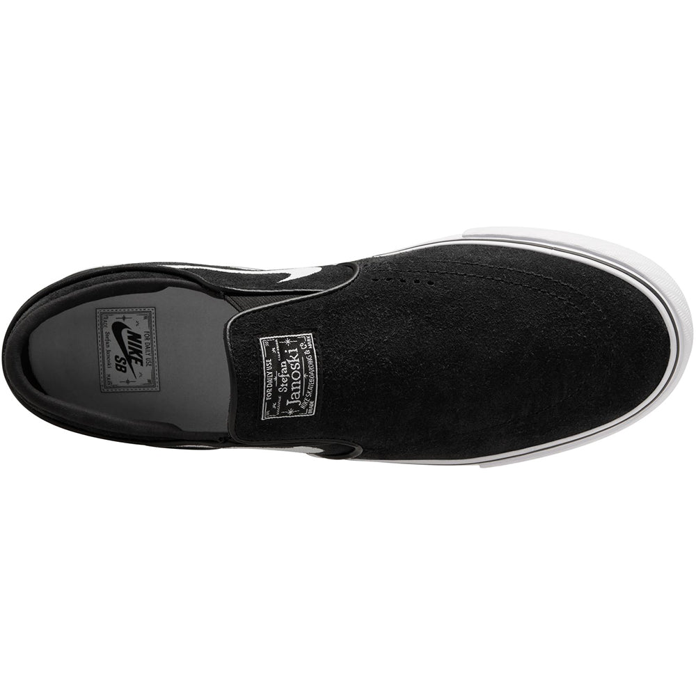 Nike SB Janoski+ Slip Shoes Black/White-Black-Black