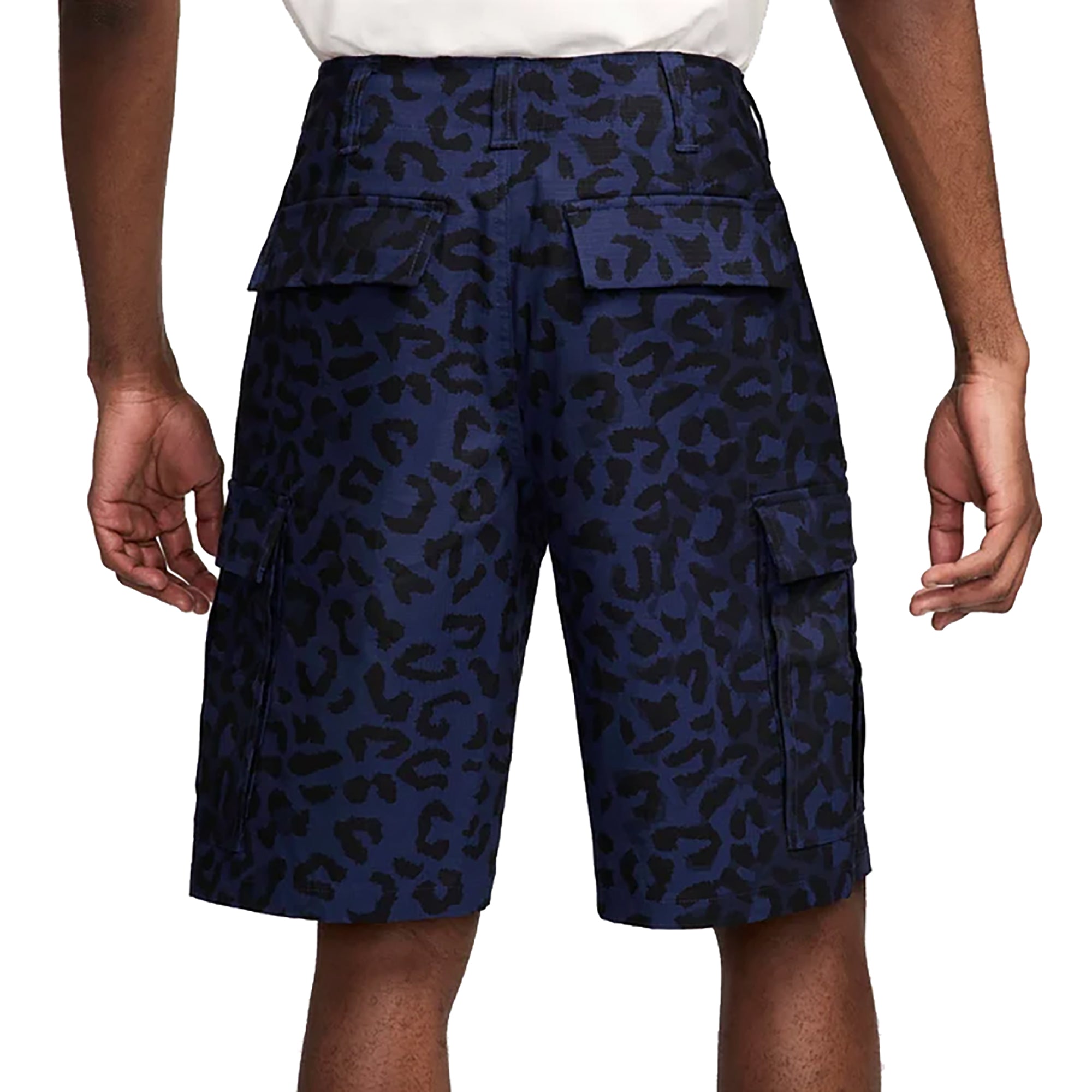 Nike SB Kearny Cargo Shorts AOP Midnight Navy