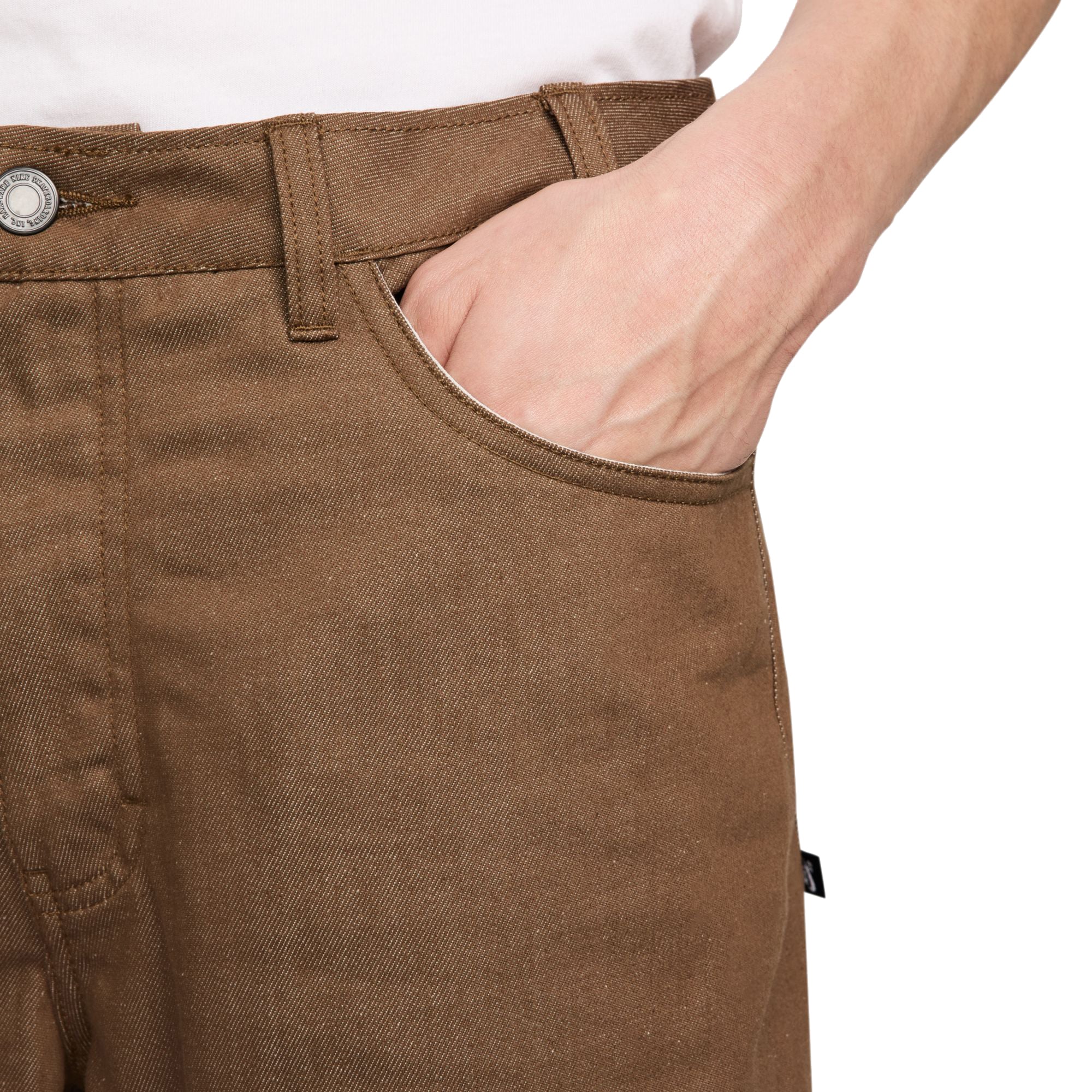 Nike SB Loose Denim Skate Pants Mosswood Brown