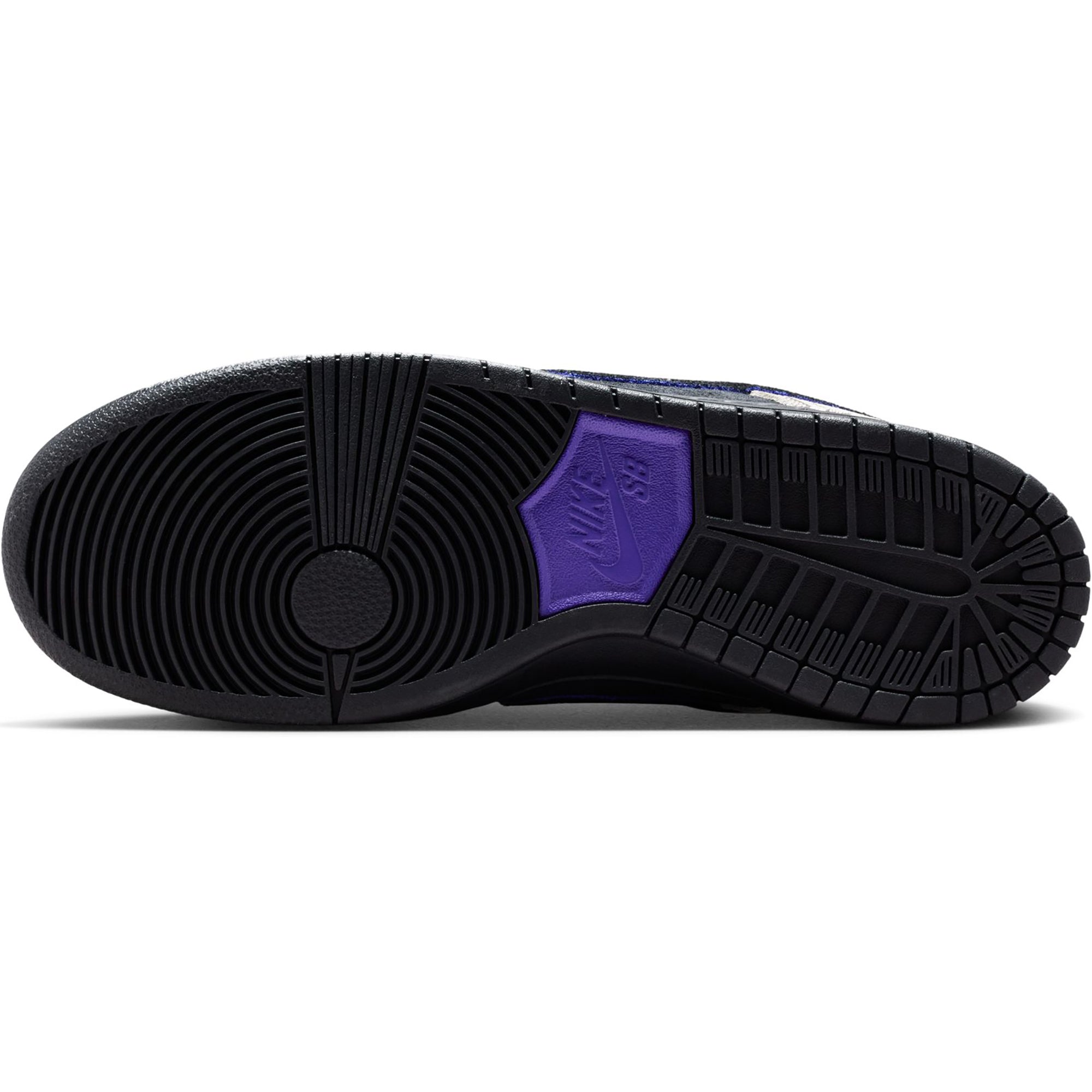 Nike SB Dunk Low Pro x Dashawn Jordan Shoes String/Black-Bright Spruce-Fierce Purple