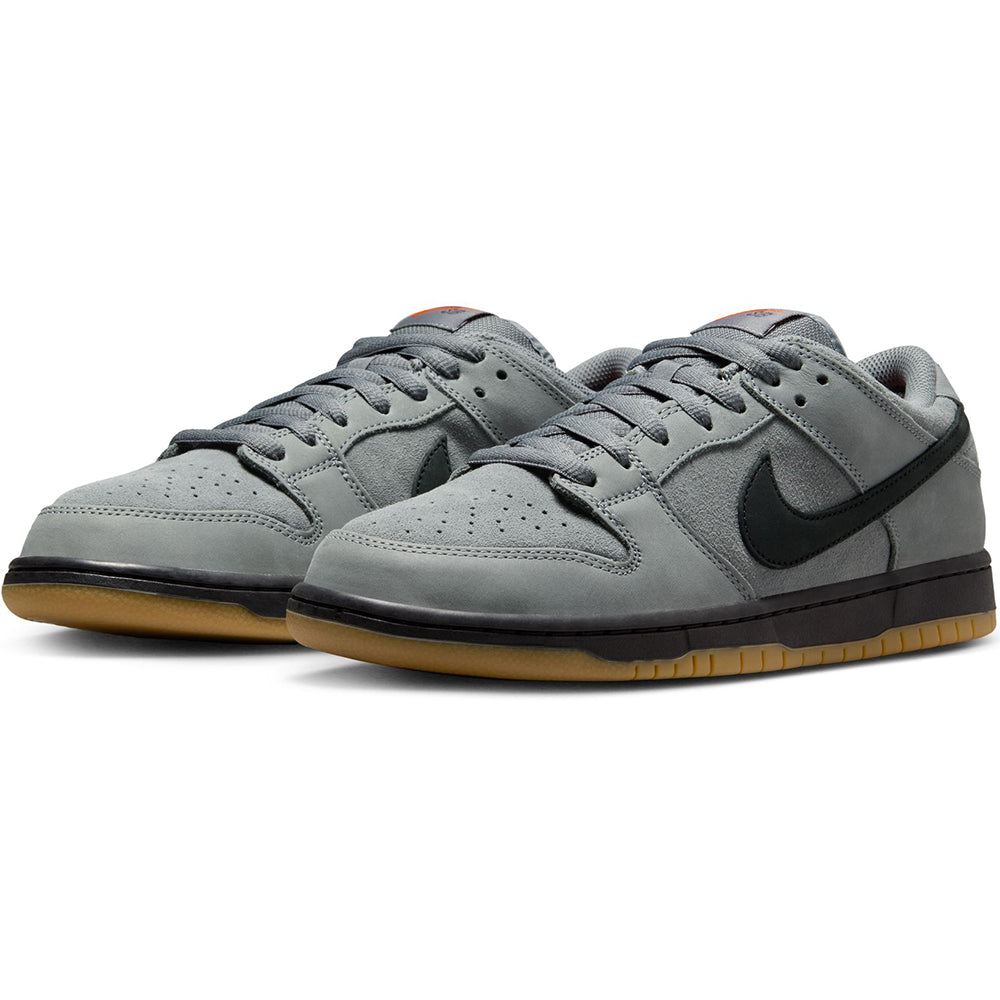 Nike SB Orange Label Dunk Low Pro ISO Shoes Cool Grey/Black-Cool Grey-Dark Grey