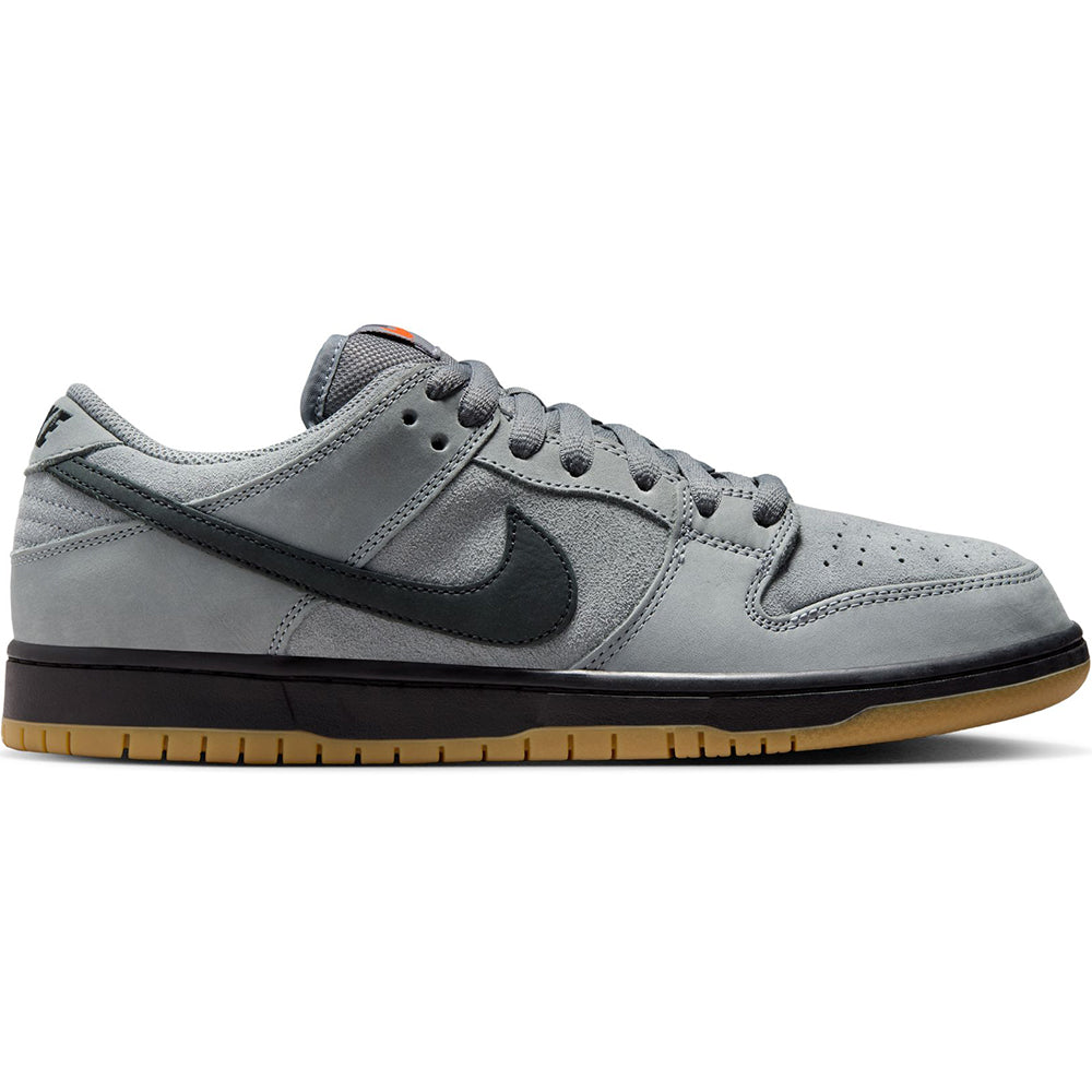 Nike SB Orange Label Dunk Low Pro ISO Shoes Cool Grey/Black-Cool Grey-Dark Grey