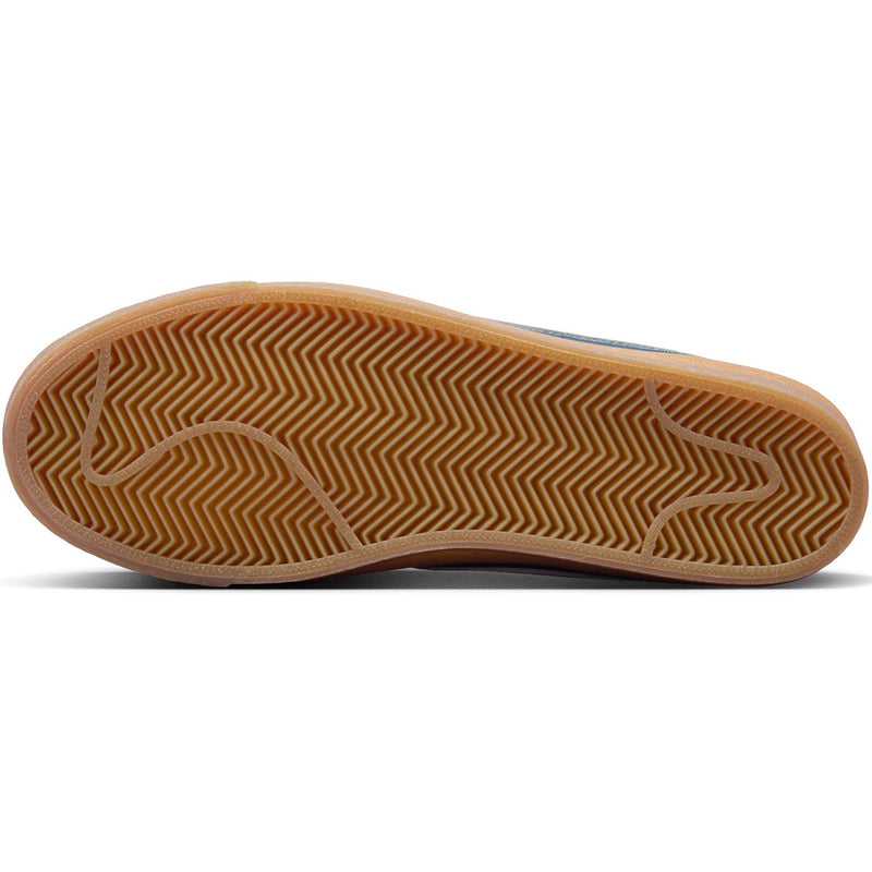 Nike SB Orange Label Zoom Blazer Mid ISO Shoes Navy/White-Navy-Gum Light Brown