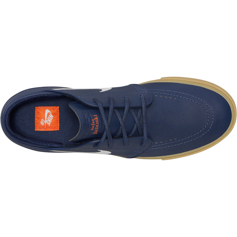 Nike SB Orange Label Zoom Janoski OG+ ISO Shoes Navy/White-Navy-Gum Light Brown