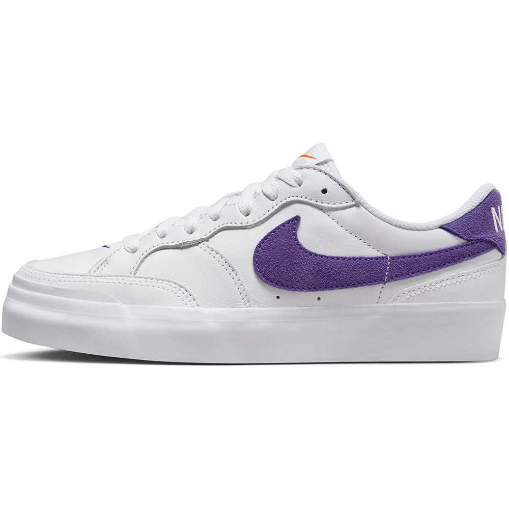 Nike SB Orange Label Zoom Pogo Plus ISO Shoes White/Court Purple-White-Gum Light Brown