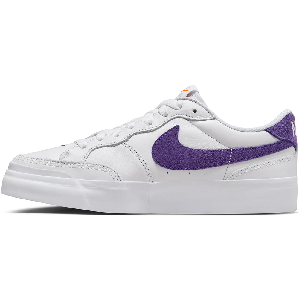 Nike SB Orange Label Zoom Pogo Plus ISO Shoes White/Court Purple-White-Gum Light Brown