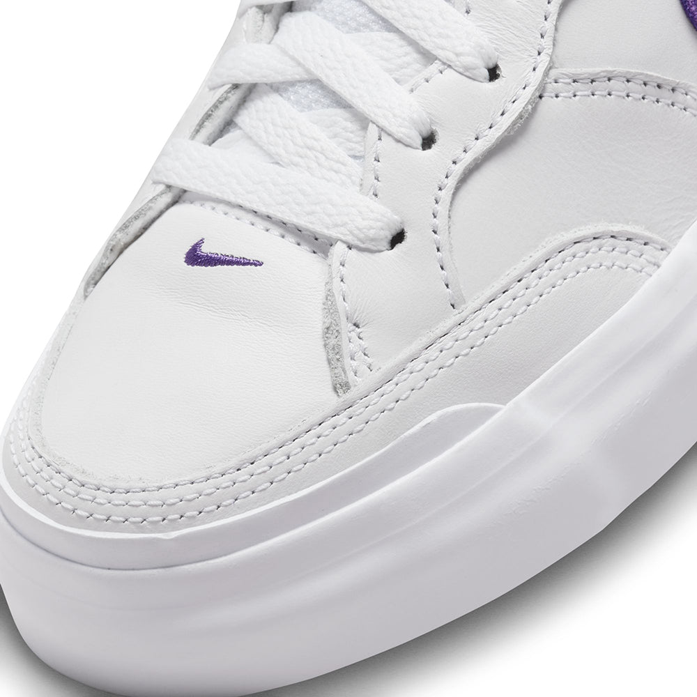 Nike SB Orange Label Zoom Pogo Plus ISO Shoes White/Court Purple-White-Gum Light Brown