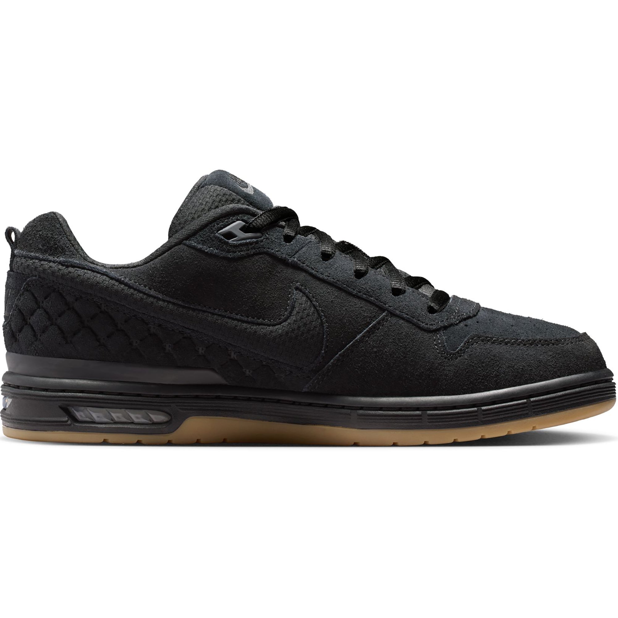 Nike SB Paul Rodriguez Zoom Air Low Shoes Black/Black-Black-Gum Light Brown