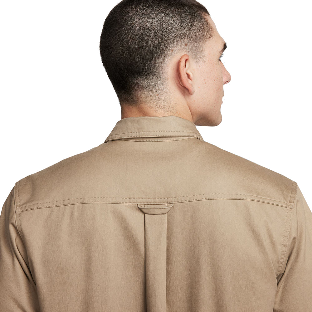 Nike SB Tanglin Short-Sleeve Woven Button-Up Khaki