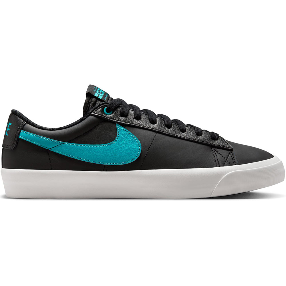 Nike SB Zoom Blazer Low Pro GT Shoes Black/Dusty Cactus-Black-Summit White