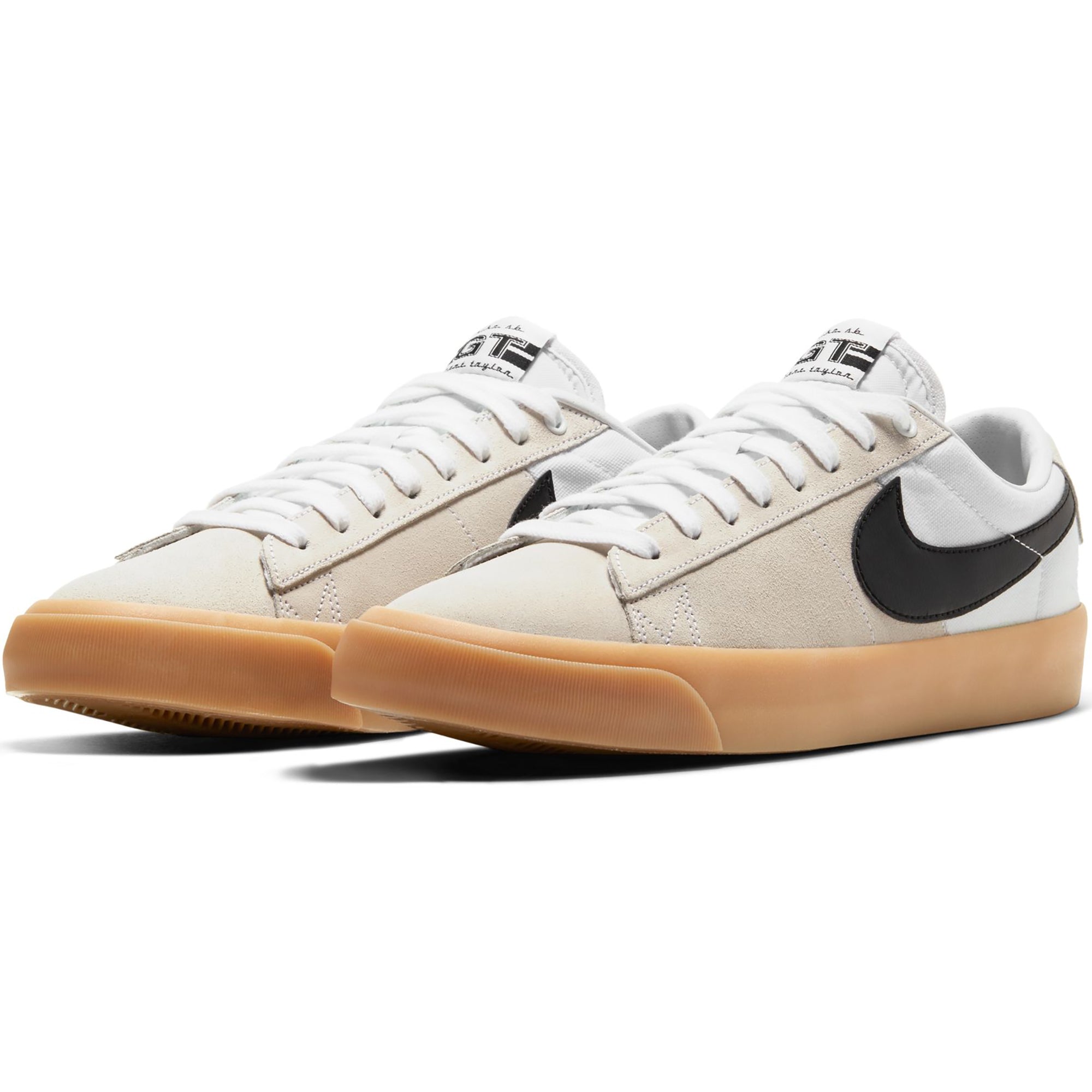 Nike SB Zoom Blazer Low Pro GT Shoes White/Black-White-White