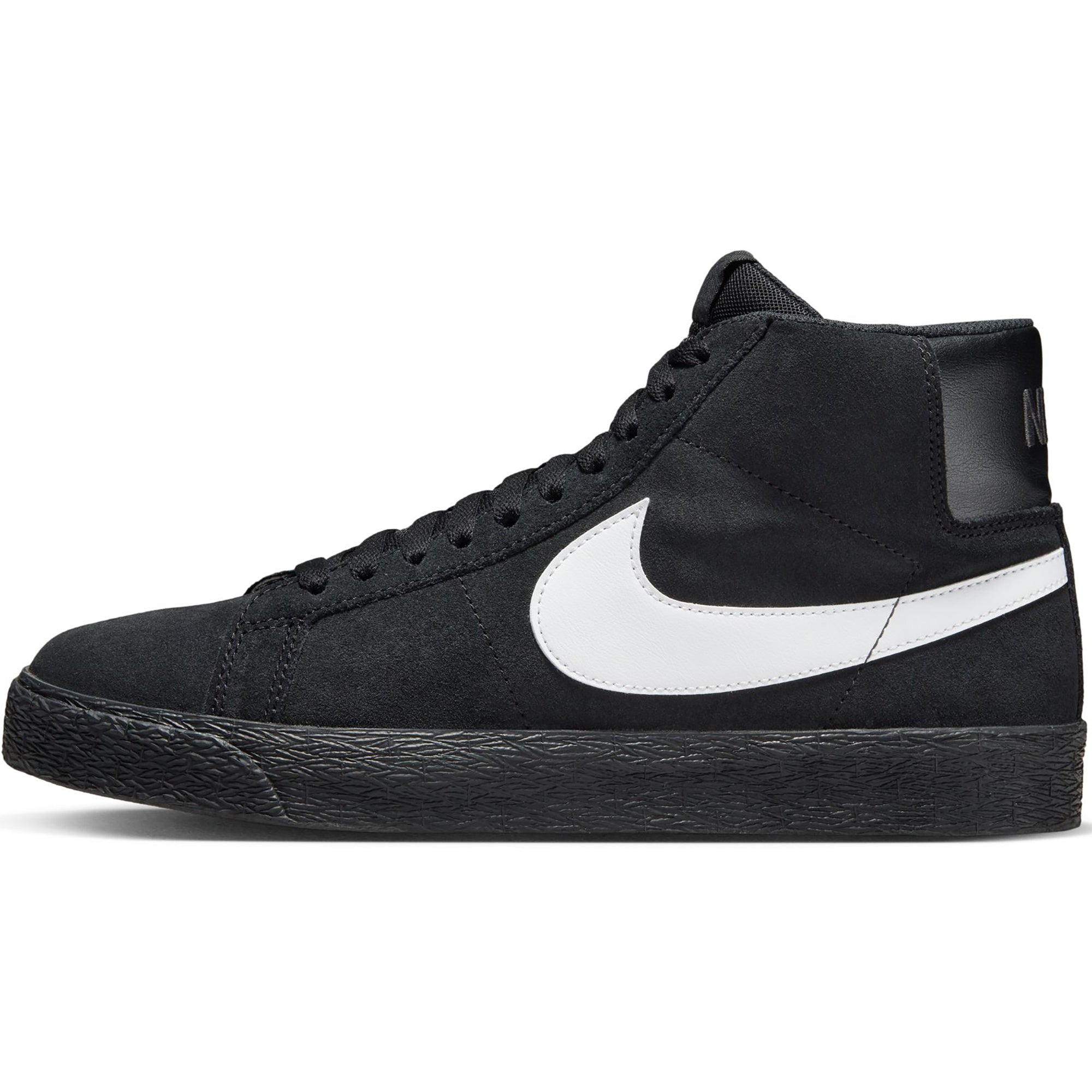 Nike SB Zoom Blazer Mid Shoes Black/White-Black-Black
