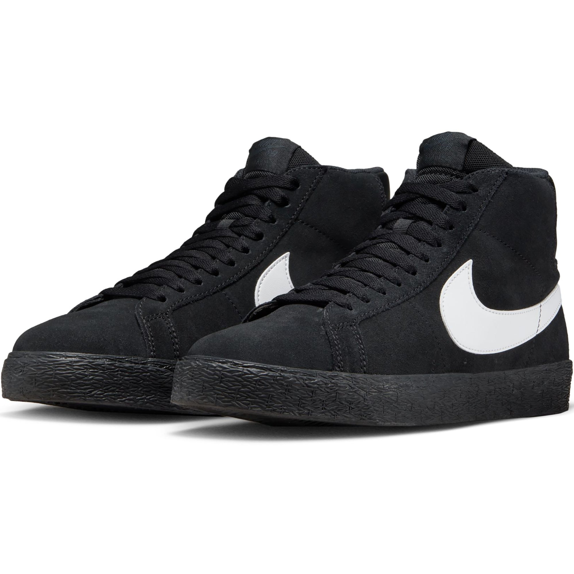 Nike SB Zoom Blazer Mid Shoes Black/White-Black-Black