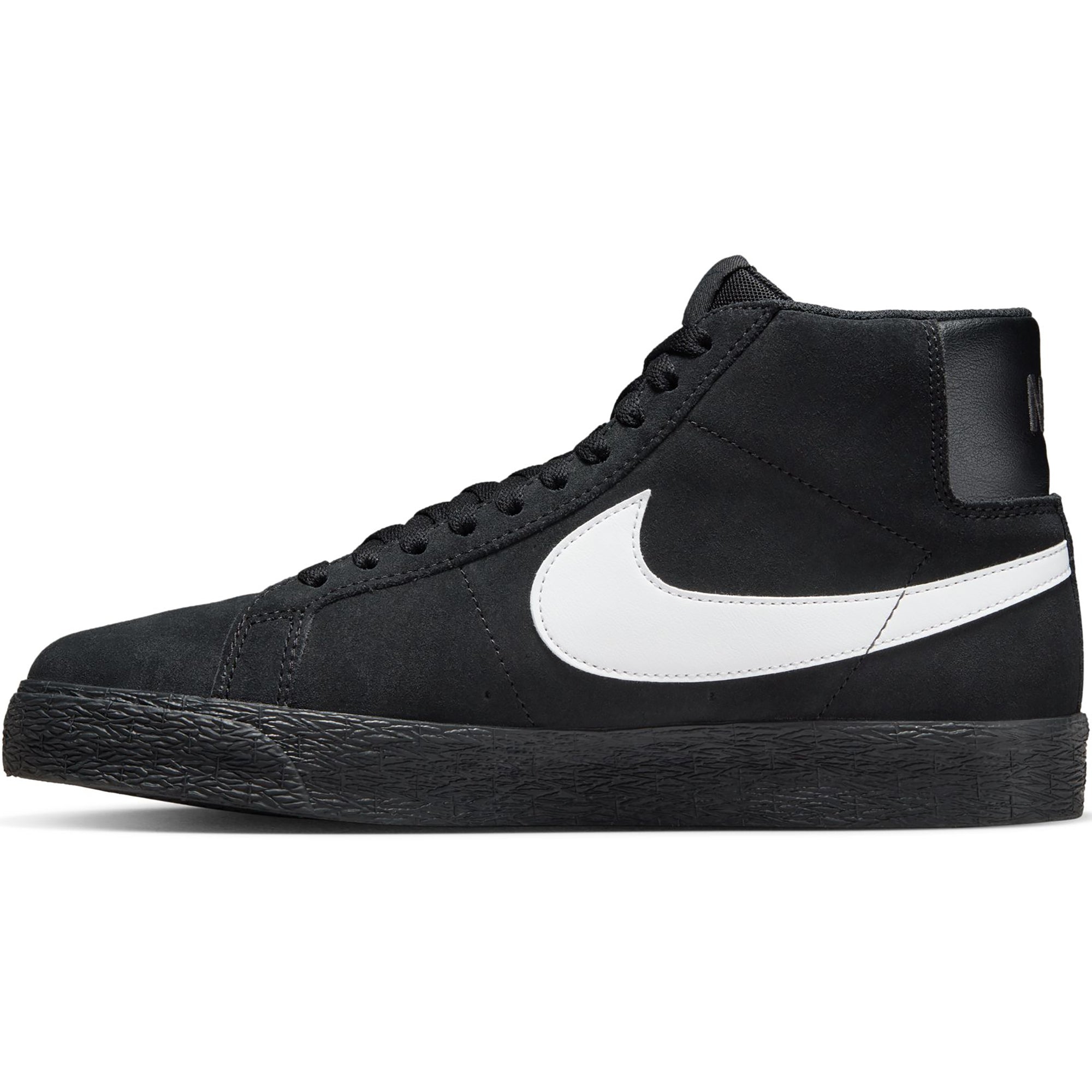 Nike SB Zoom Blazer Mid Shoes Black/White-Black-Black