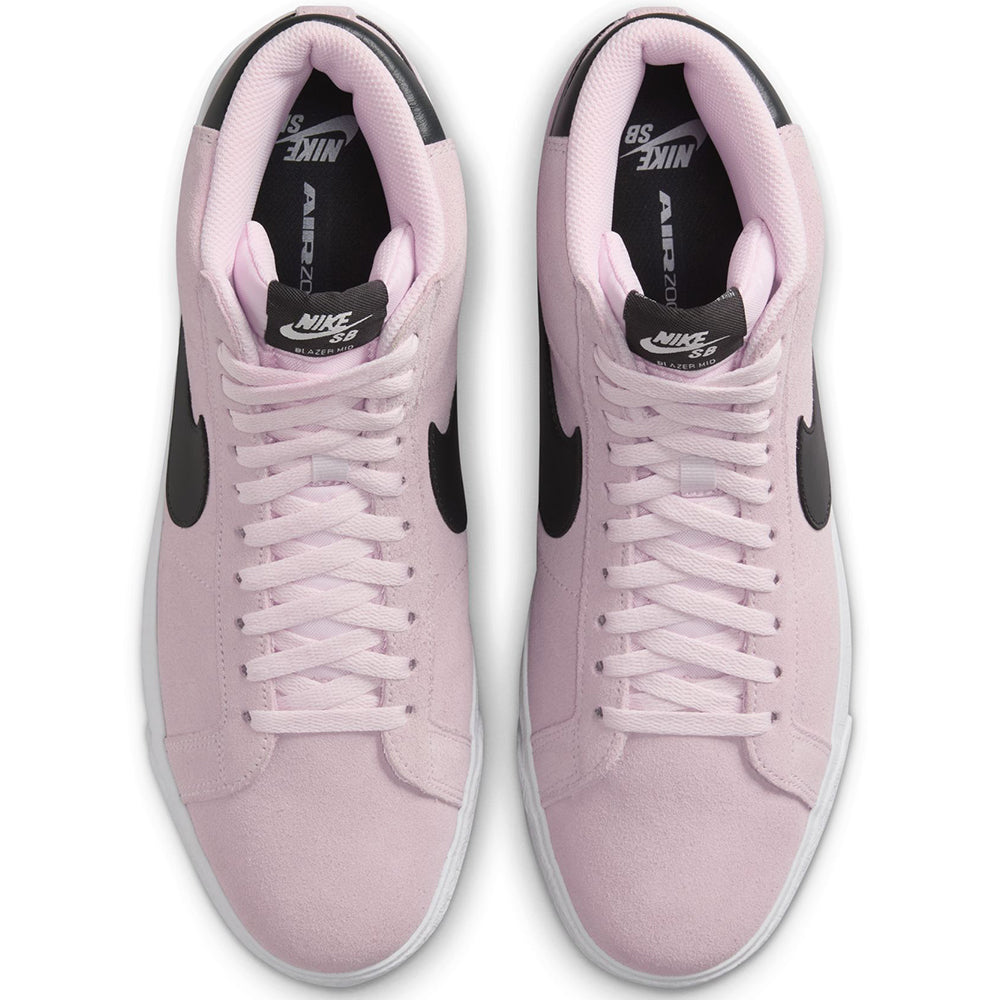 Nike SB Zoom Blazer Mid Shoes Pink Foam/Anthracite-White-Gum Yellow