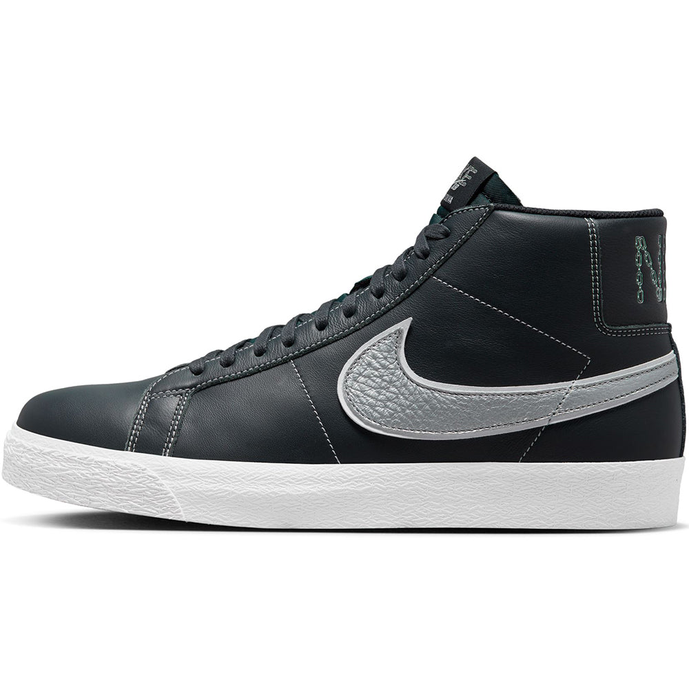 Nike SB Zoom Blazer Mid x Mason Silva Shoes Blackened Blue/Wolf Grey-Blackened Blue