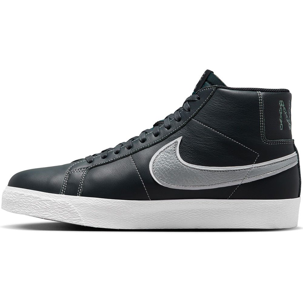 Nike SB Zoom Blazer Mid x Mason Silva Shoes Blackened Blue/Wolf Grey-Blackened Blue