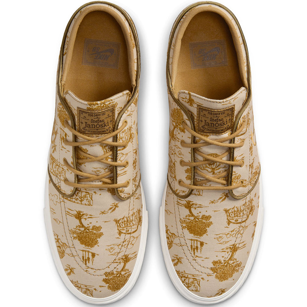 Nike SB Zoom Janoski OG+ Premium Shoes Sesame/Flat Gold-Bronzine-Sail
