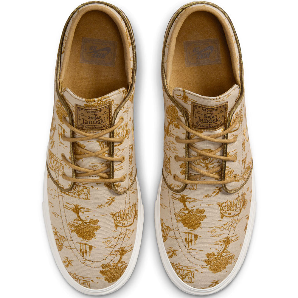 Nike SB Zoom Janoski OG+ Premium Shoes Sesame/Flat Gold-Bronzine-Sail