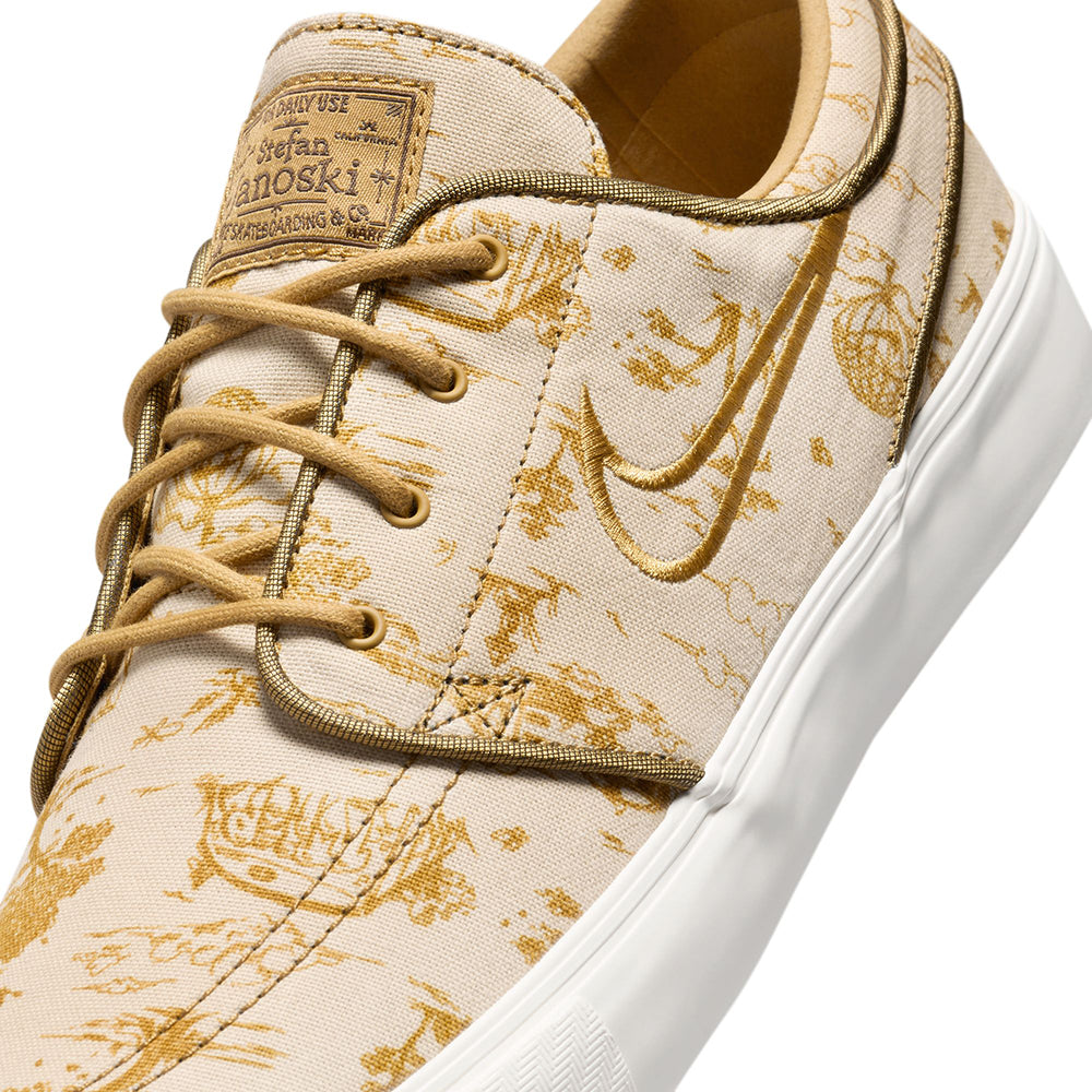 Nike SB Zoom Janoski OG+ Premium Shoes Sesame/Flat Gold-Bronzine-Sail