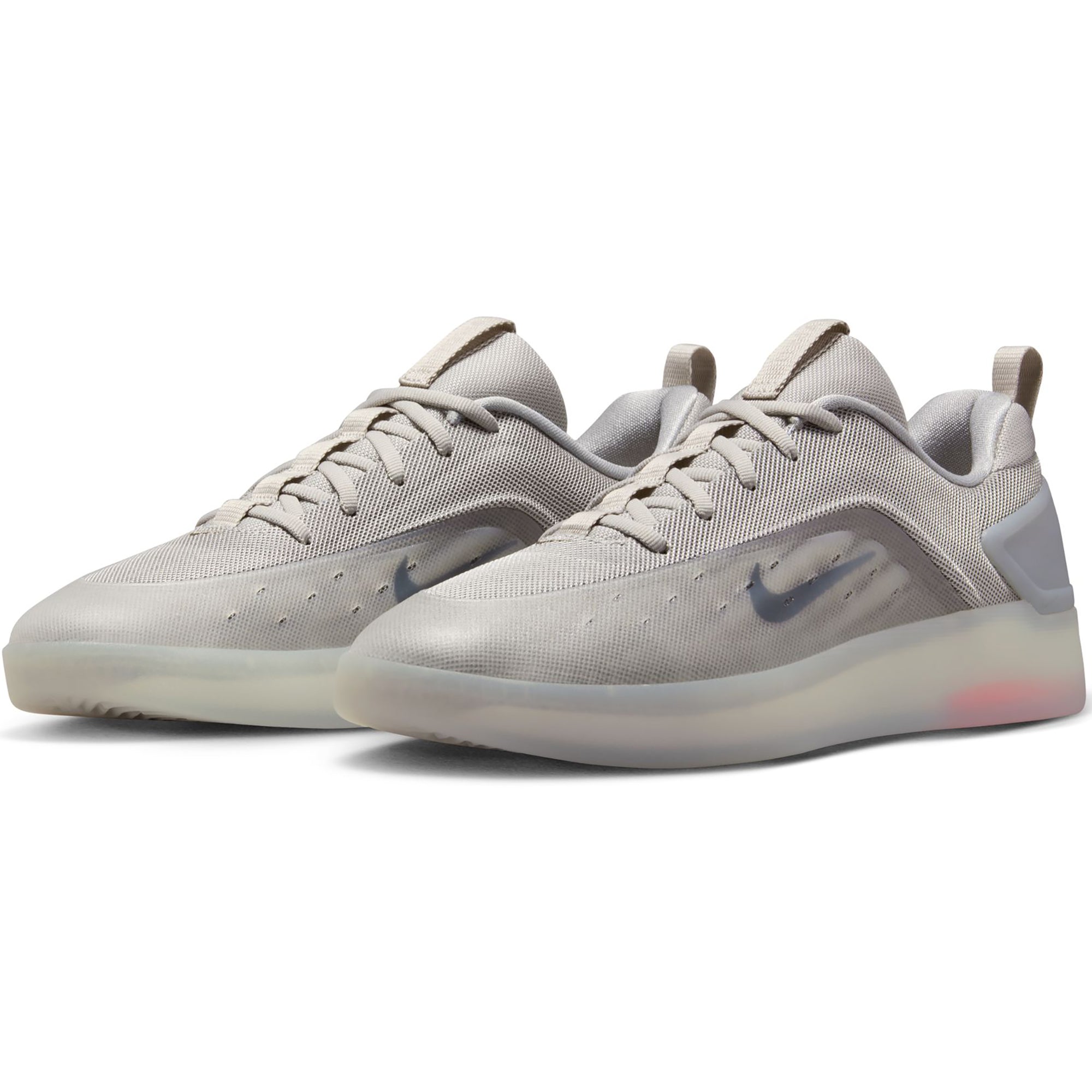 Nike SB Zoom Nyjah 4 Shoes College Grey/Mink Brown-Light Silver