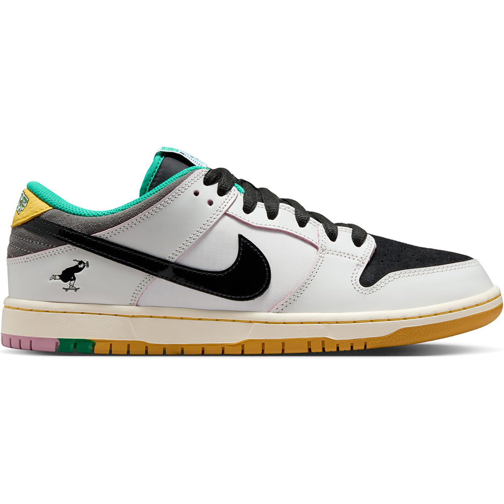 Nike SB x CSEF Dunk Low Pro Shoes Summit White/Black-White-Iron Grey