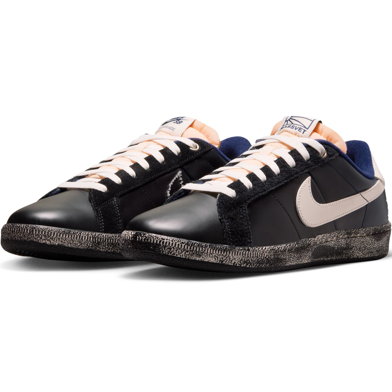 Nike SB x Rassvet Zoom Tennis Classic Shoes Blue Void/Blue Void-Sail