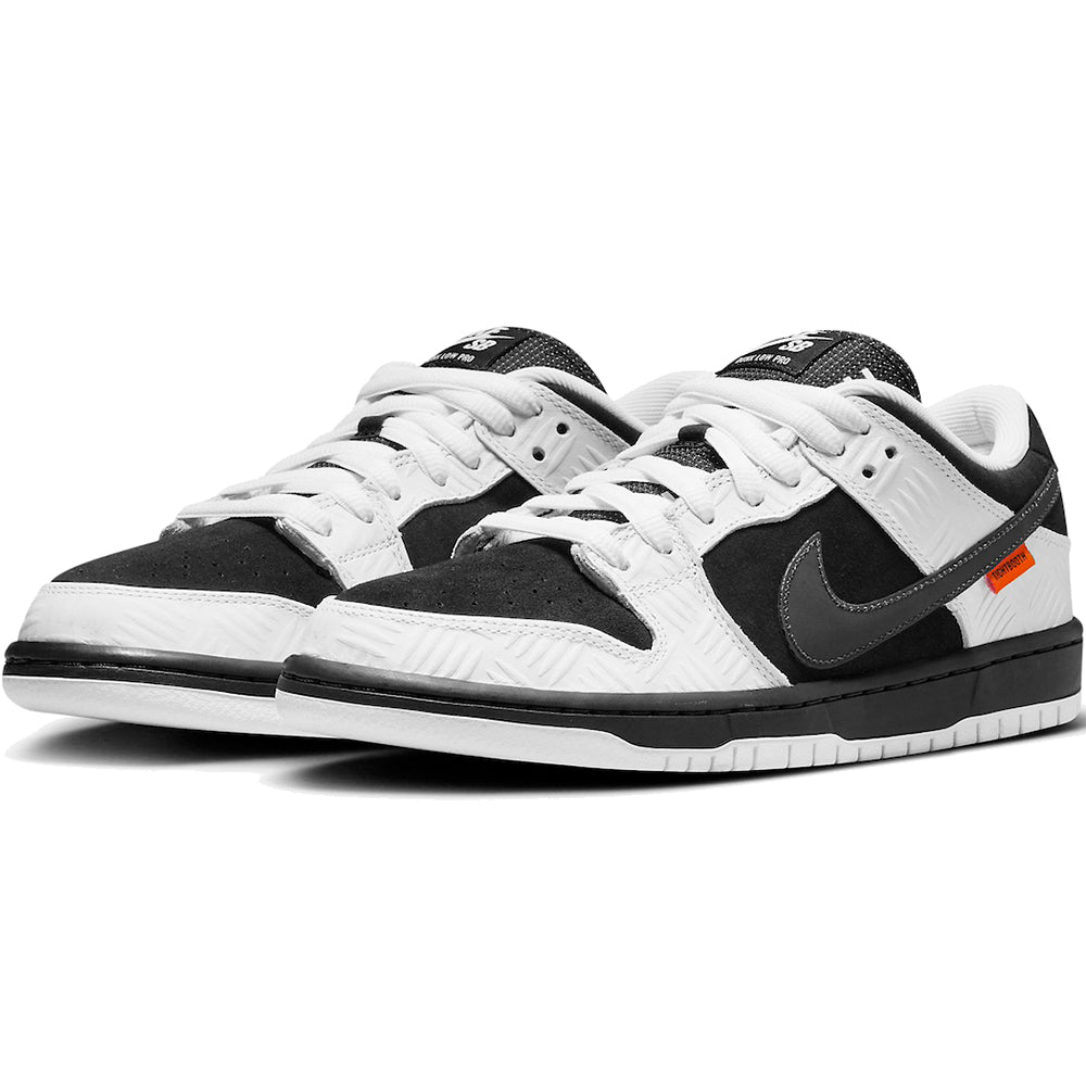 Nike SB x Tightbooth Dunk Low Pro Shoes White/Black-Safety Orange