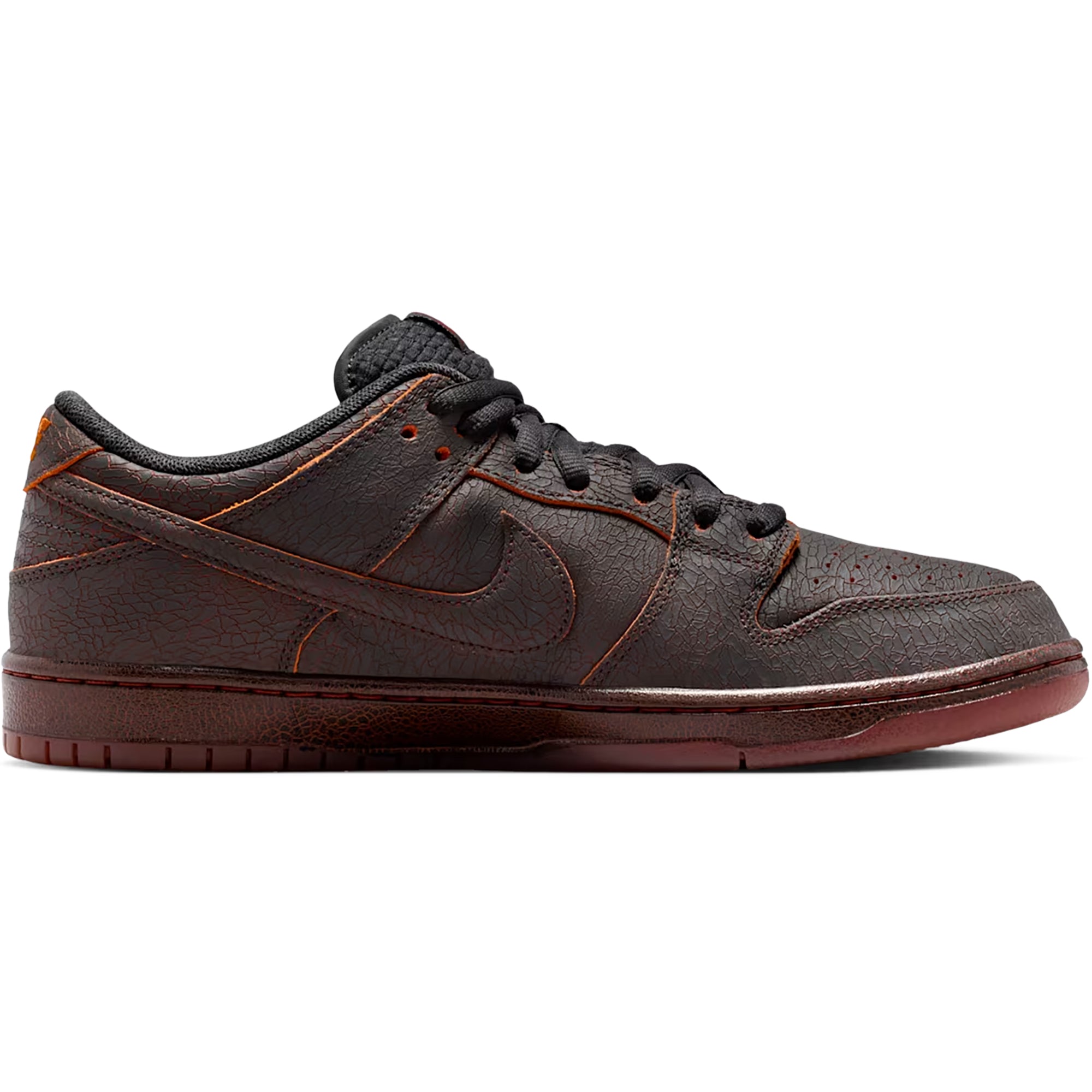 Nike SB Dunk Low Pro Premium "Krampus" Shoes Dark Smoke Grey/Campfire Orange-Black