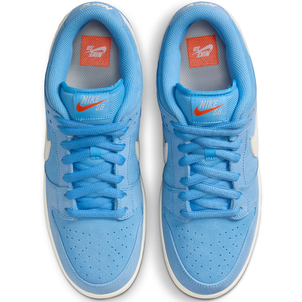 Nike SB Orange Label Dunk Low Pro ISO Shoes University Blue/Sail-University Blue