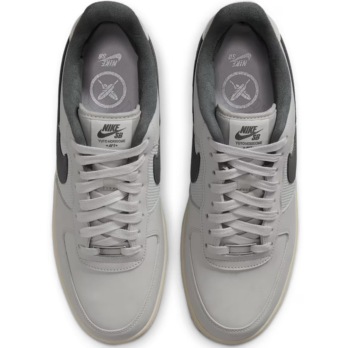 Nike SB Yuto Horigome Air Force 1 Shoes White/Iron Grey-White-Coconut Milk