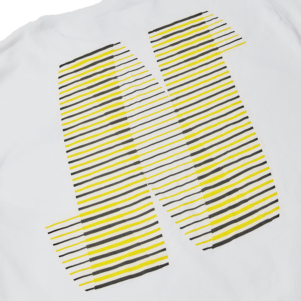North N Logo T Shirt White/Black/Yellow