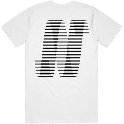 North N Logo T Shirt White/Black