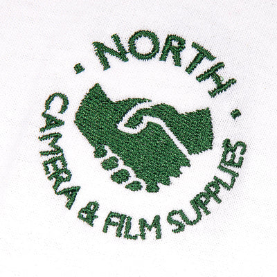 North Supplies Logo Embroidery T Shirt White/Green