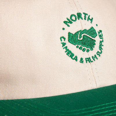 North Supplies Logo Two Tone Cap Cream/Green