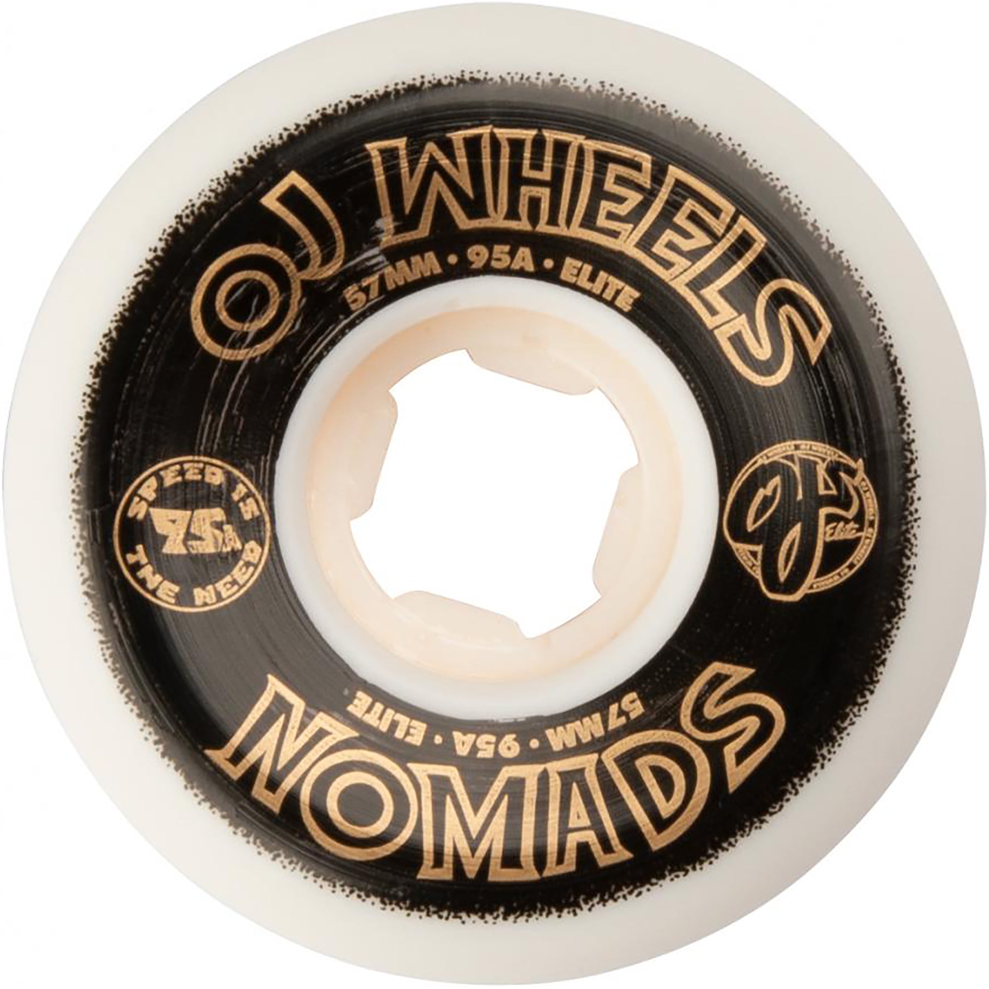 OJ Elite Nomads 95a Skateboard Wheels 57mm