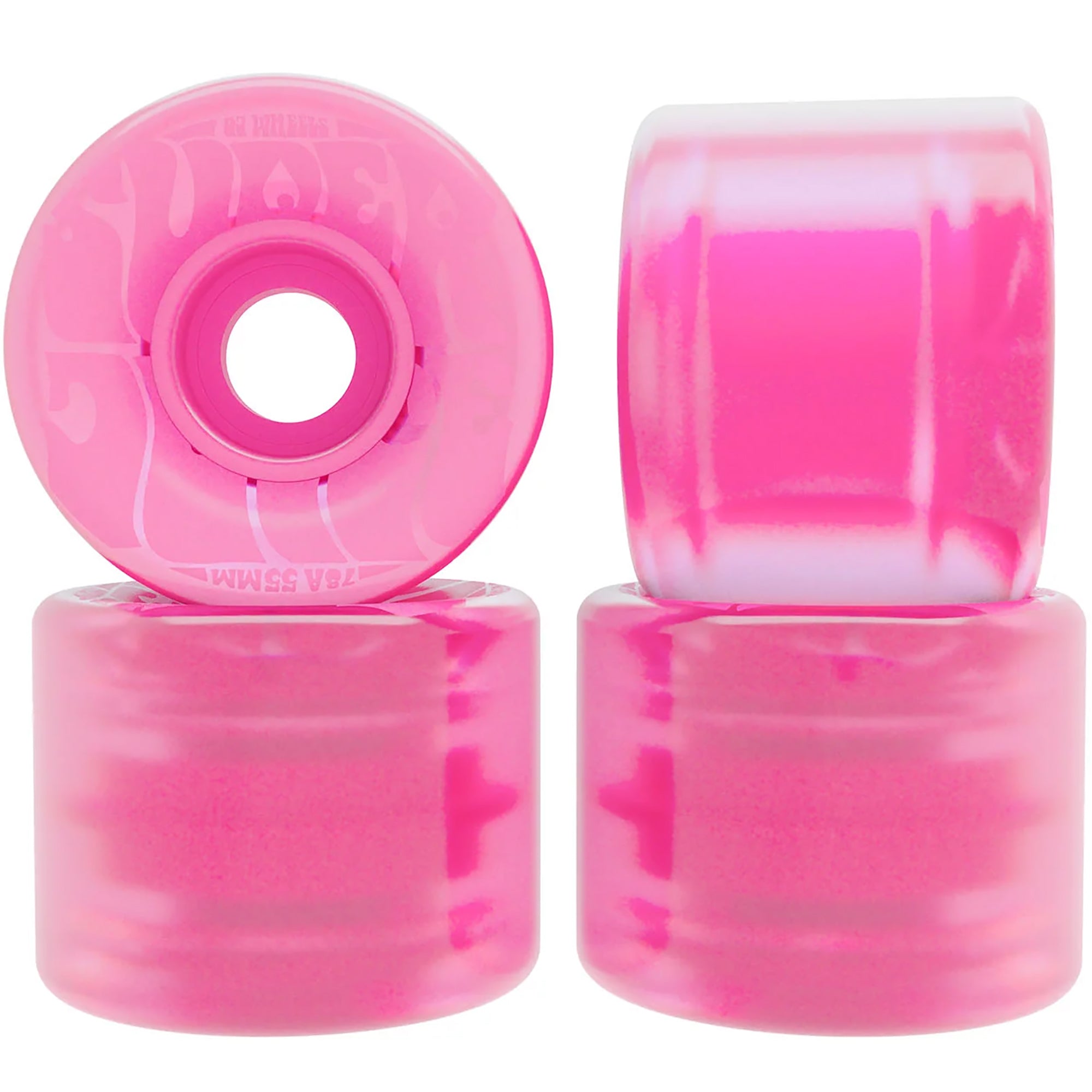 OJ Mini Super Juice Bubble Gum Pink 78a Skateboard Wheels 55mm