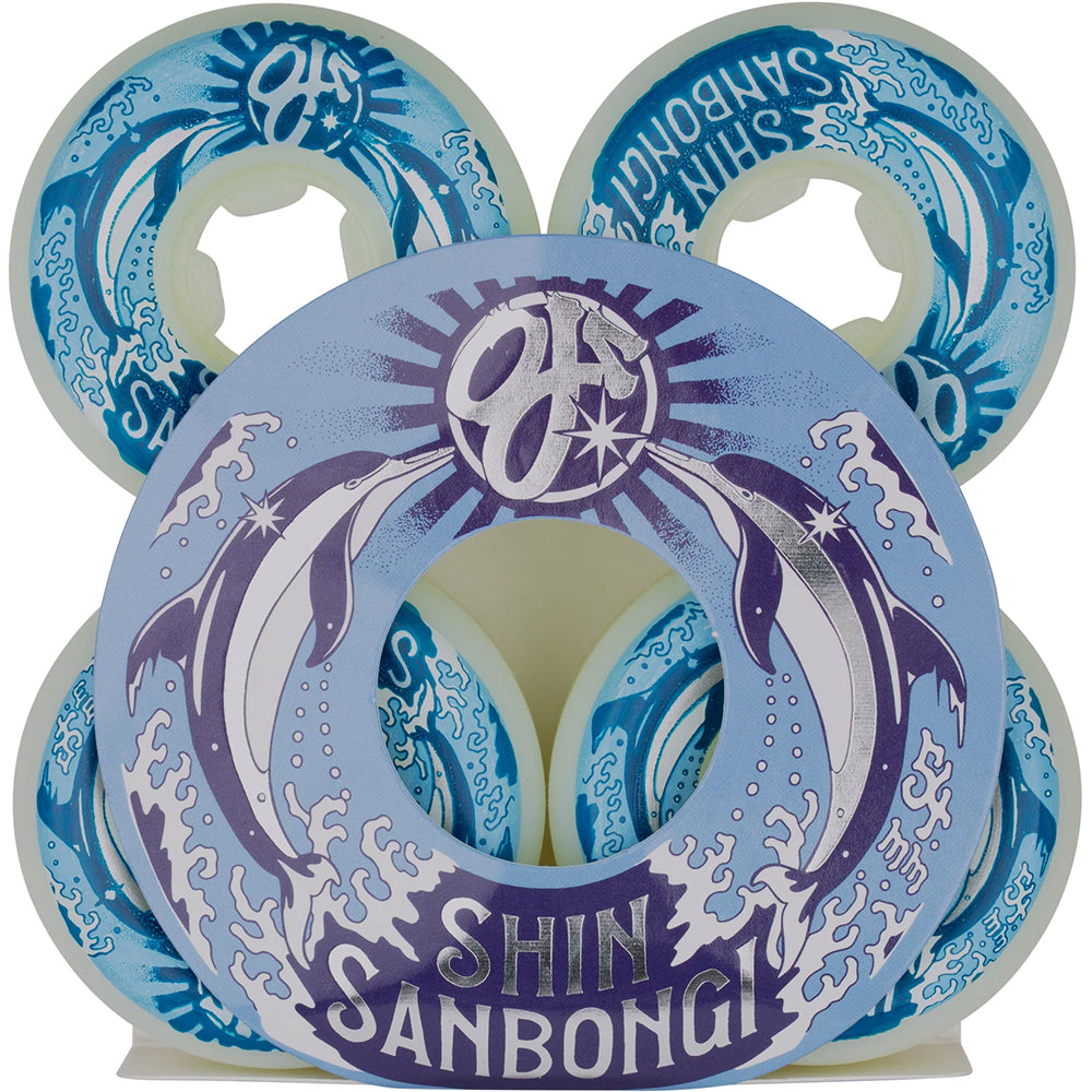 OJ Shin Sanbongi Dolphins Mini Combos 99a Skateboard Wheels 54mm