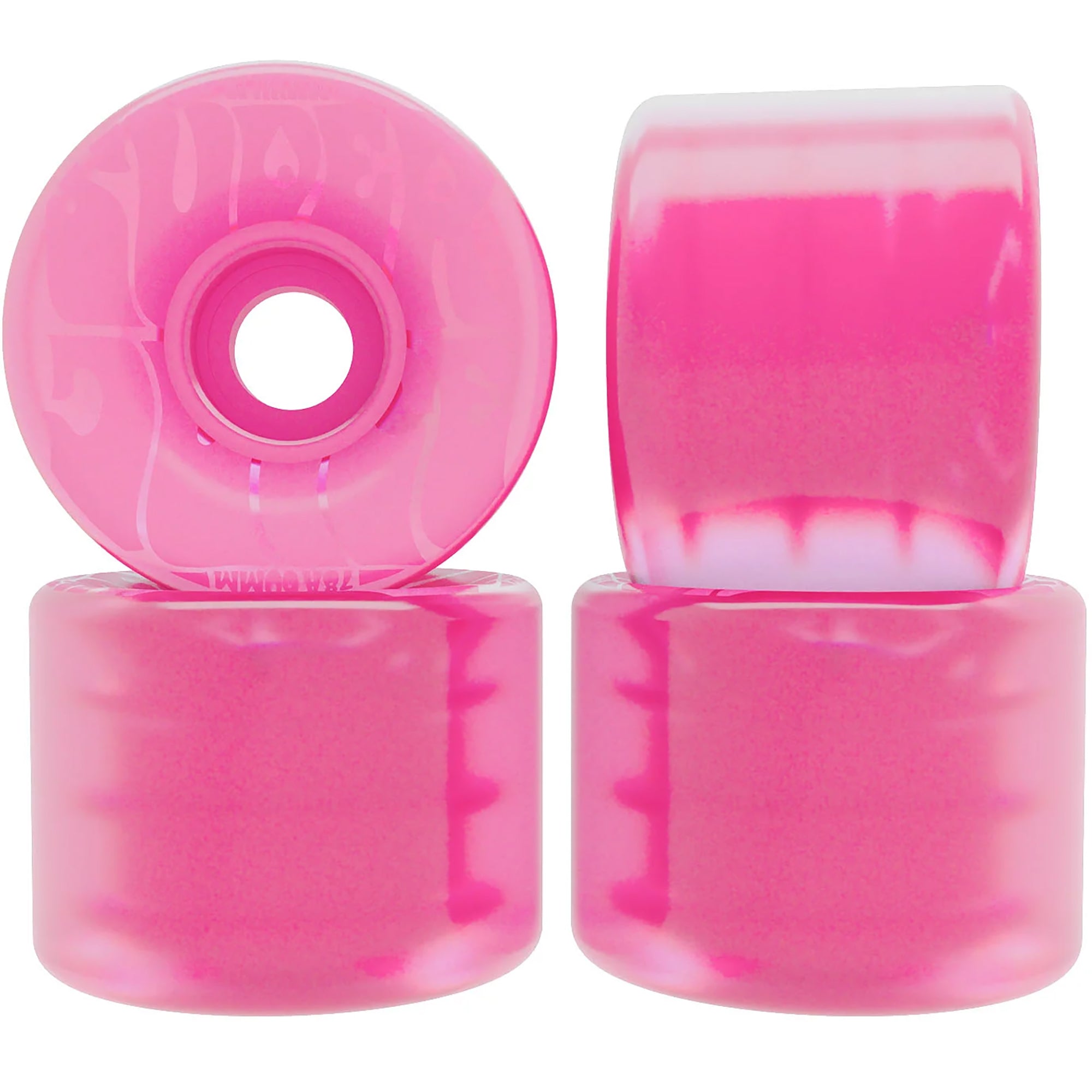 OJ Super Juice Bubble Gum Pink 78a Skateboard Wheels 60mm