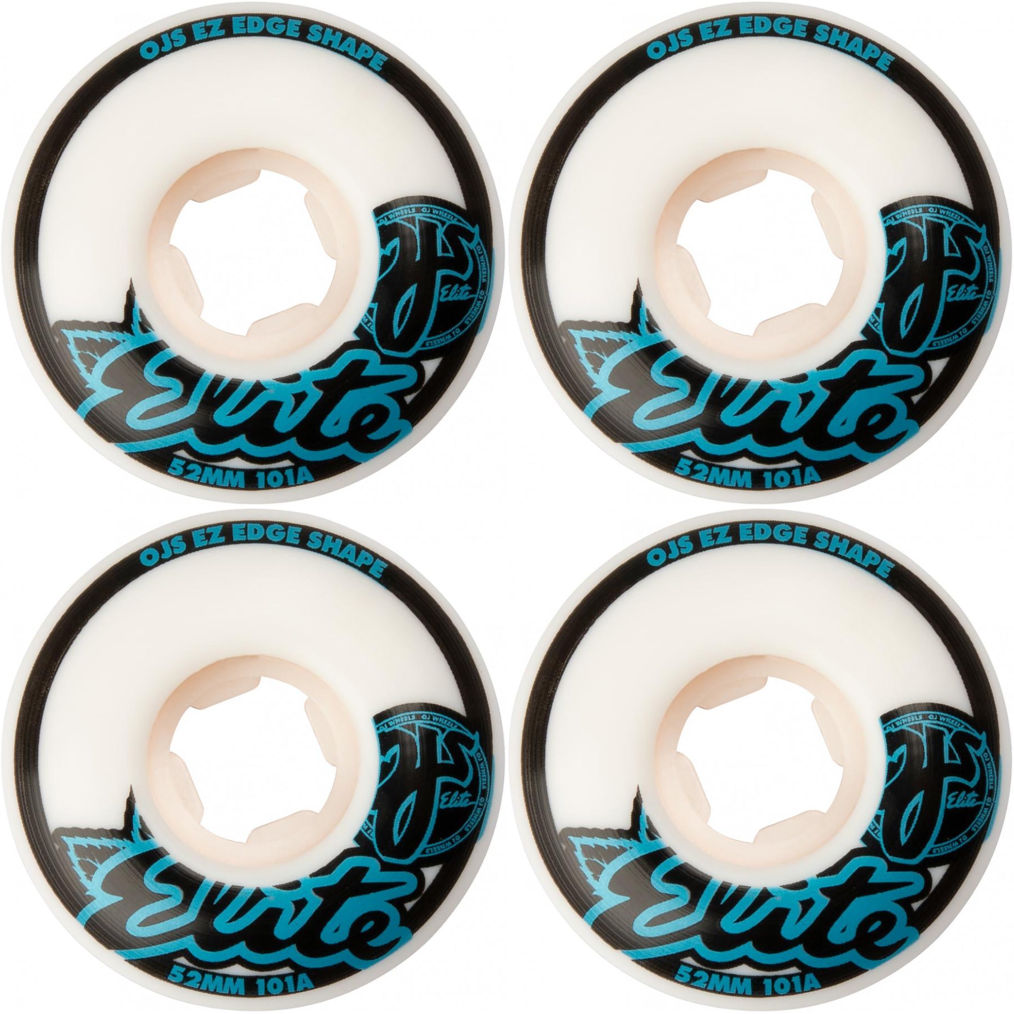 OJ Elite EZ Edge 101a Skateboard Wheels 52mm